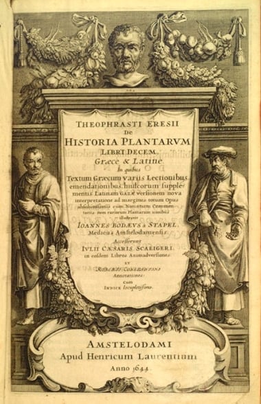 Theophrasti Eresii De historia plantarum ...