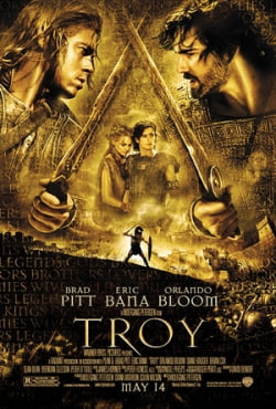 poster do filme Troia, de Wolfgang Petersen
