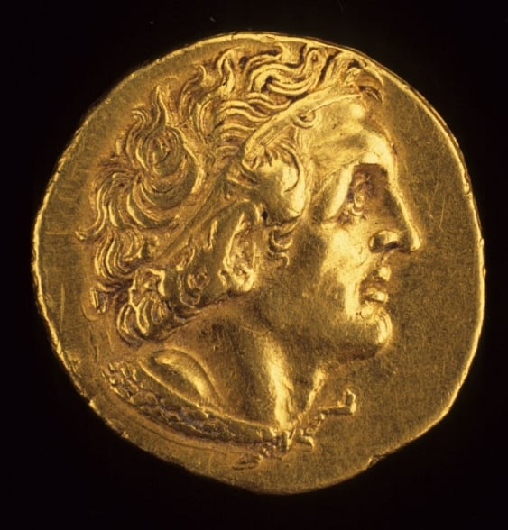 Ptolomeu I Sóter (-367/-283) / reverso