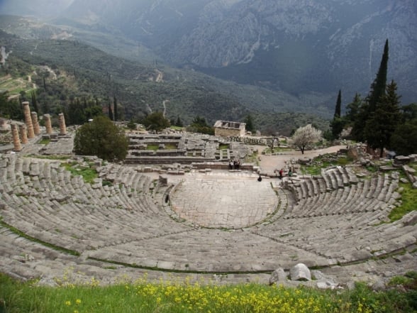 Teatro de Dioniso em Delfos
