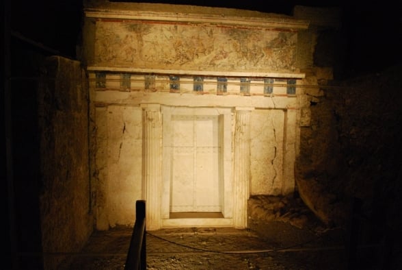 Entrada da tumba de Felipe II