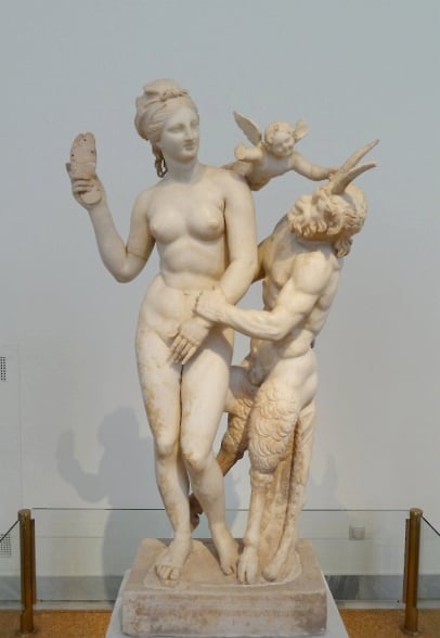 Afrodite, Pã e Eros