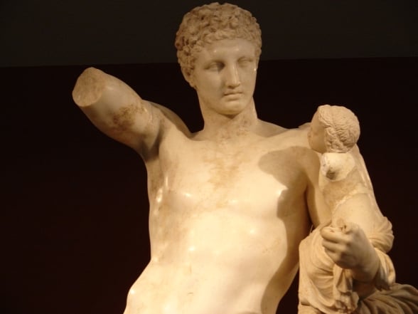 Hermes e Dioniso criança