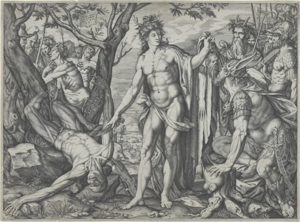 Apolo, Mársias e o julgamento de Midas