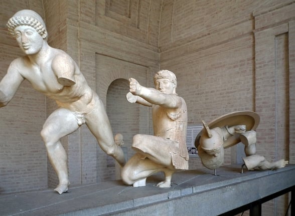 Héracles e outros guerreiros