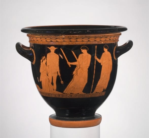 Perséfone, Hermes e Hécate