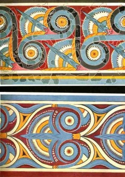 Pintura decorativa de Tirinto