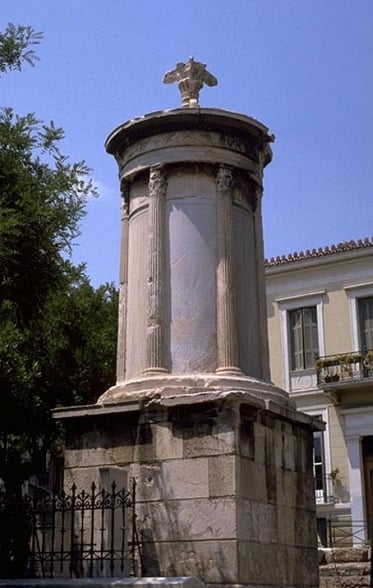 O monumento corágico de Lisícrates