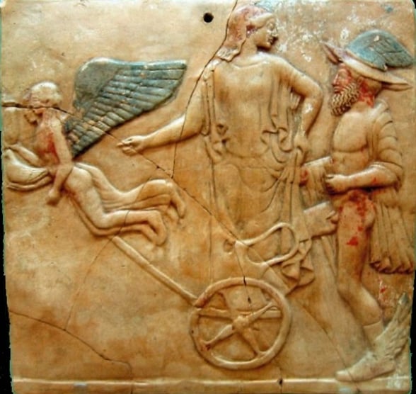 Afrodite e Hermes