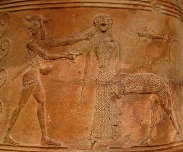 Perseu e a Medusa centaura / detalhe