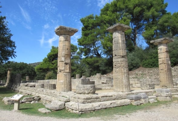 Templo de Hera / vista nordeste