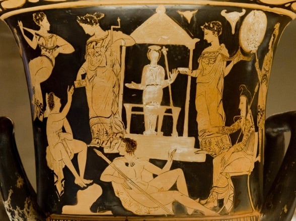 Ifigênia, Orestes, Pílades e Toas em Táuris / cena A