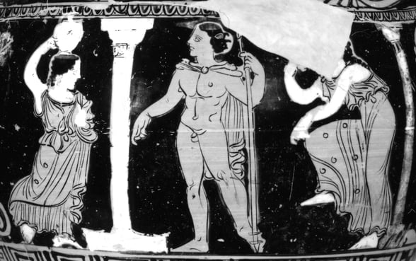 Electra, Orestes e coreuta? / lado B
