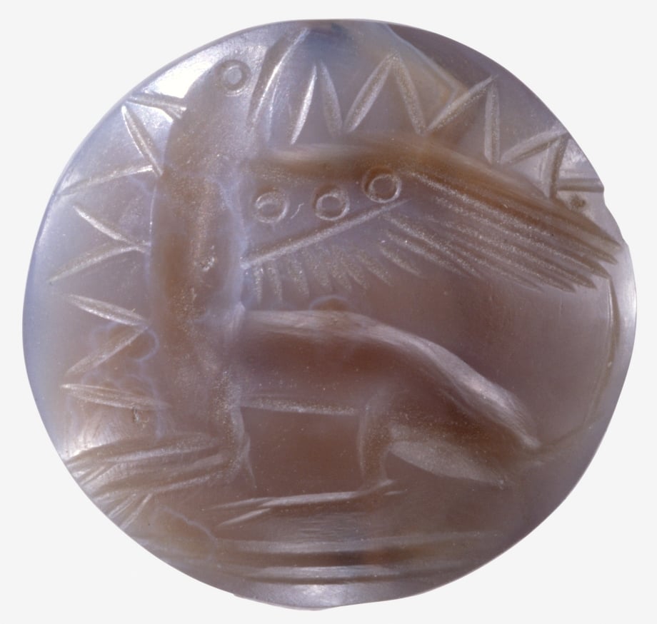 Selo minoico com grifo Graecia Antiqua