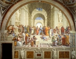 Platão, Aristóteles e outros filósofos gregos