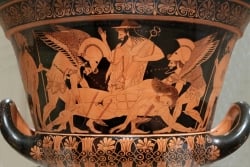 Hermes, Hipno e Tânato