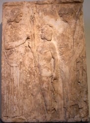 Tríade eleusina: Deméter, Perséfone e Triptólemo