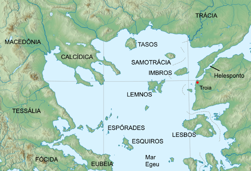 ilhas do Egeu setentrional